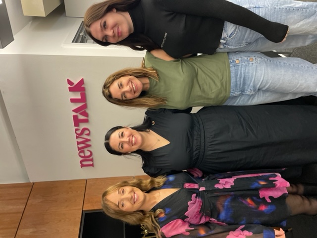 CEO Dearbháil Lawless and STAR Awards Winners at Newstalk